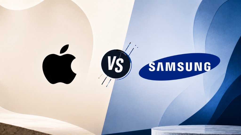 Apple vs Samsung branding innovation